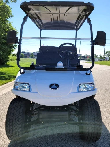 2024 Evolution 48v Lithium Electric Golf Cart with Custom Rims & Flip Seat