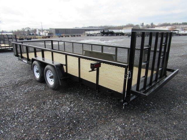 Premier 7 x 20 Landscape Utility Trailer – HD Ramp Gate