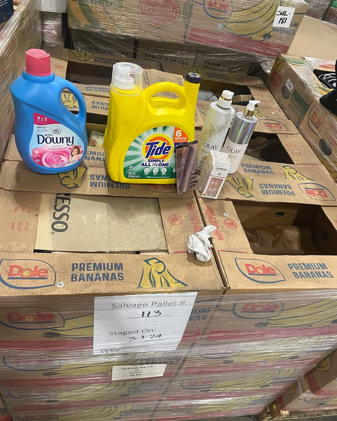 Detergent Pallet