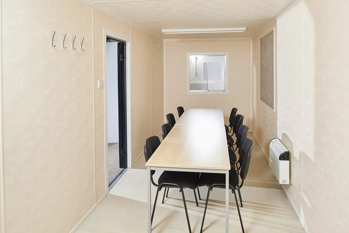 24Ft x 9Ft Steel Anti-Vandal Office Cabin
