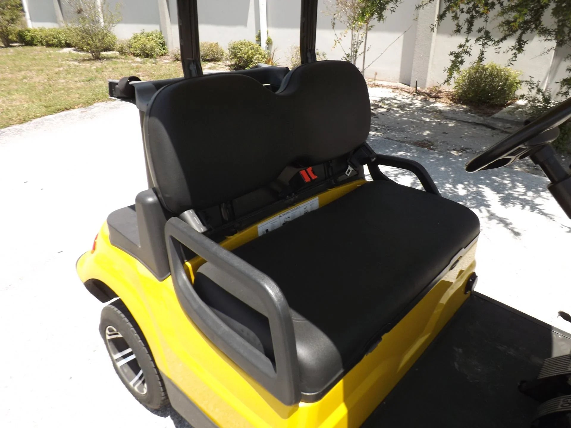 Yellow 2022 Advanced EV AEV 2 Golf Cart for Sale