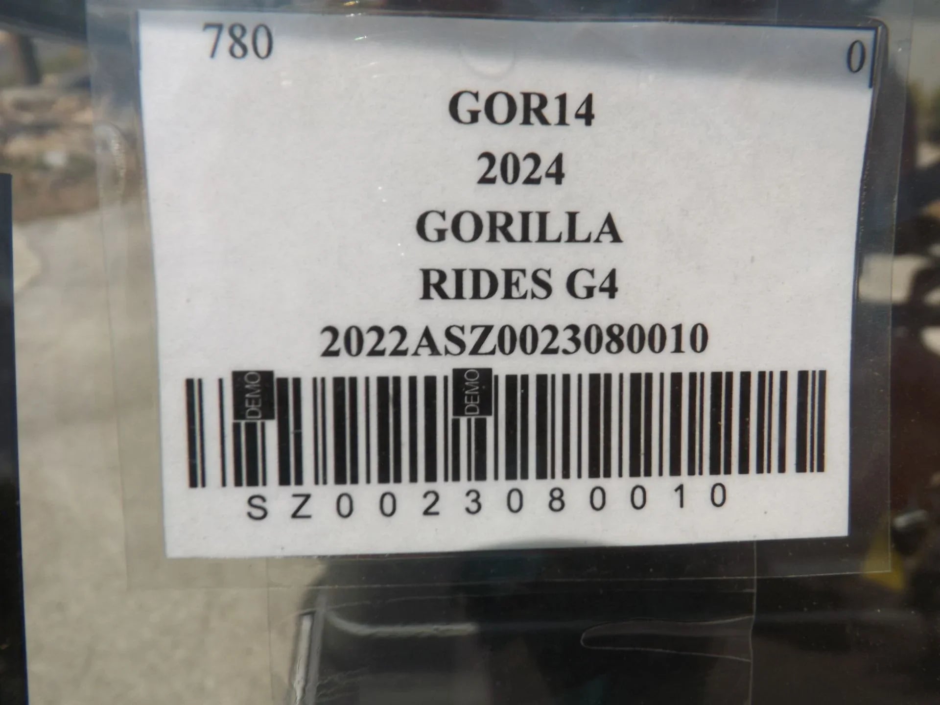 2024 GORILLA G4L LI 4 Pass Lifted Lithium Golf Cart for Sale