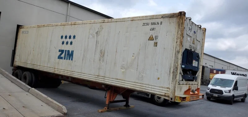 40ft HC Reefer Container–Wind &amp; Water Tight, Non-Working For Sale