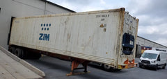 40ft HC Reefer Container–Wind &amp; Water Tight, Non-Working For Sale