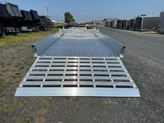 Sport Haven 7×18 Aluminum Utility Trailer – ATV Ramps