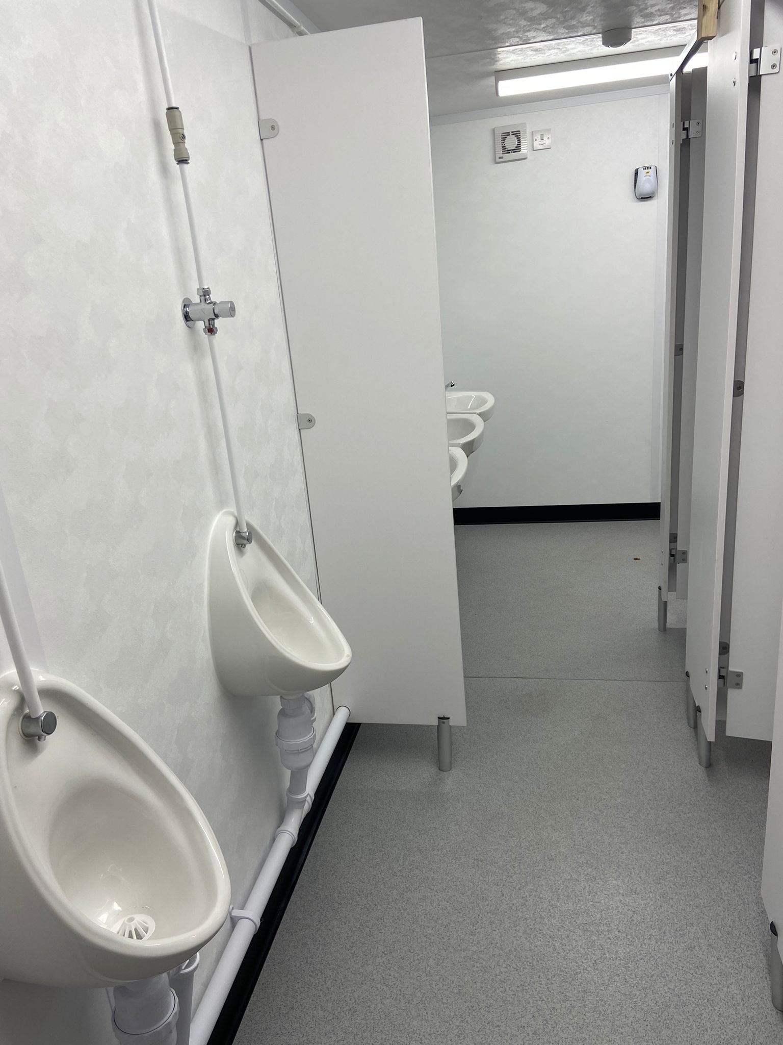 3+1 Steel Toilet Cabin 16Ft x 9Ft