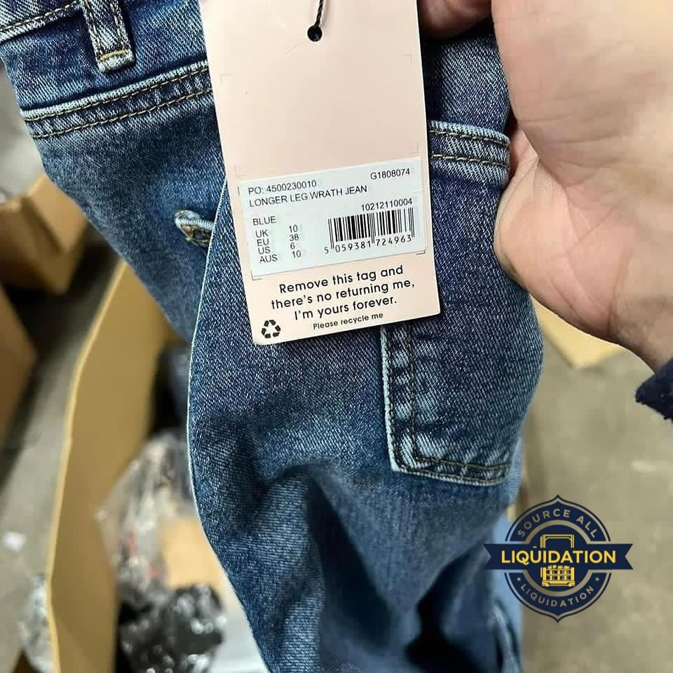 Authentic Mixed Jeans Pallets
