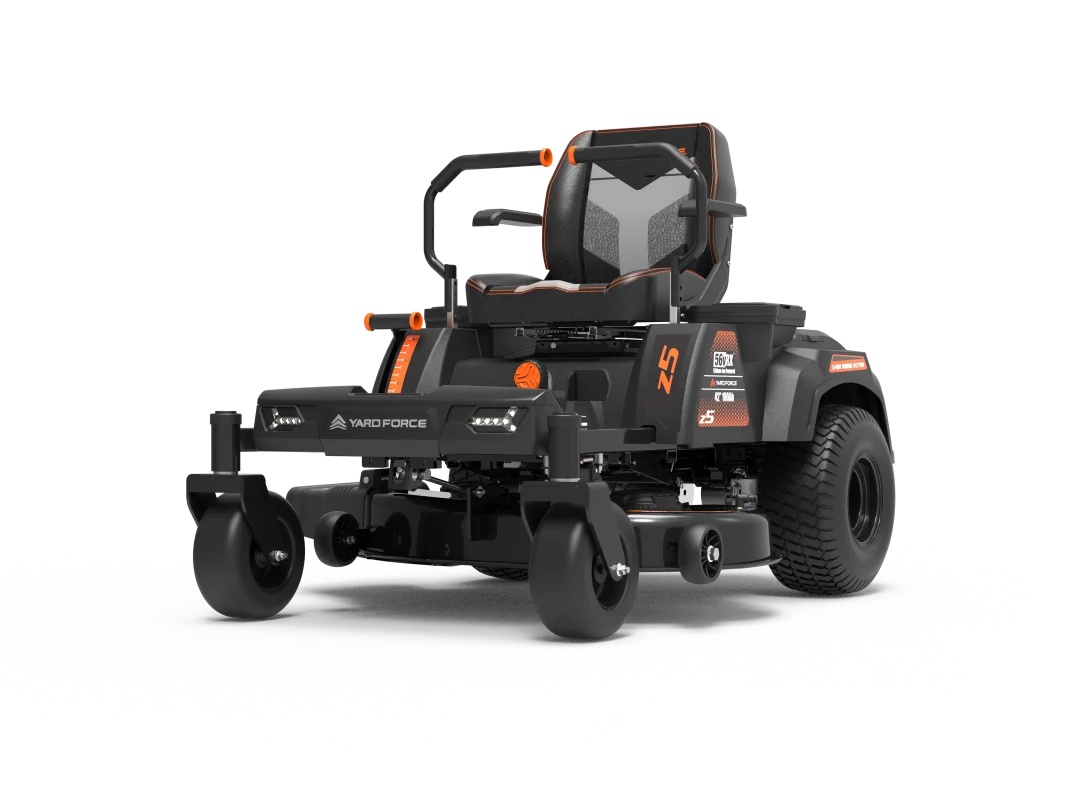 Yard Force Riding Lawn Mower 42″ Zero Turn Battery Powered 56V Z42-562 New