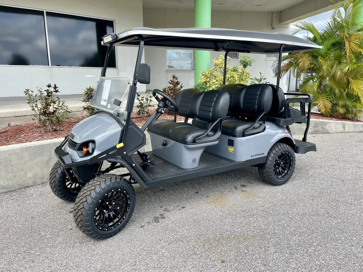 2026 E-Z-GO L6 Gas Kawasaki Street Legal Golf Cart for Sale