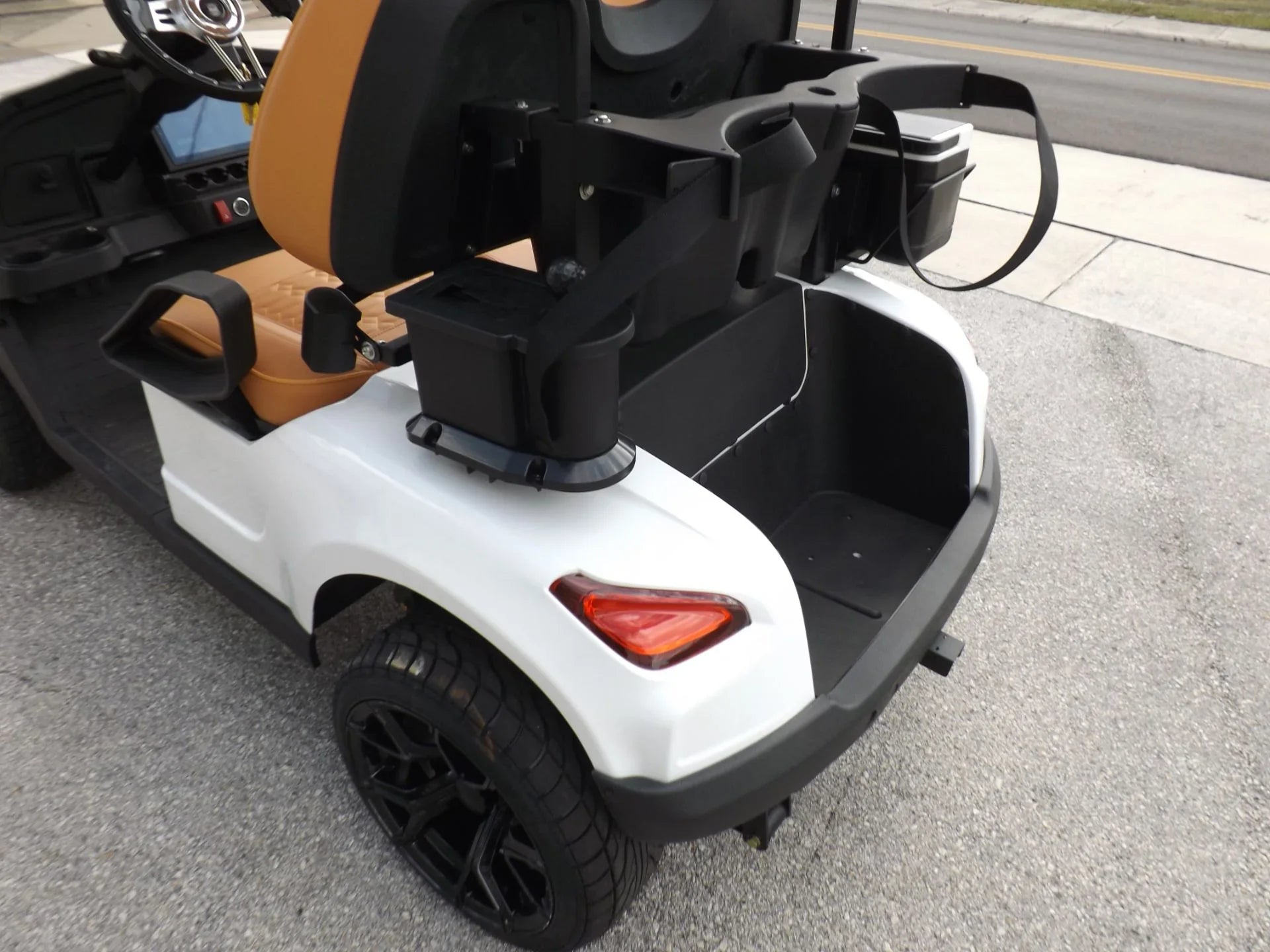 White 2024 GORILLA G2 LI 2 Pass Lithium Golf Cart for Sale