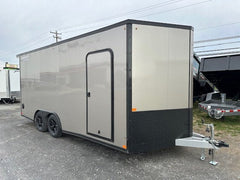 Nitro 8.5 x 18 Enclosed Aluminum Car Trailer – V Nose