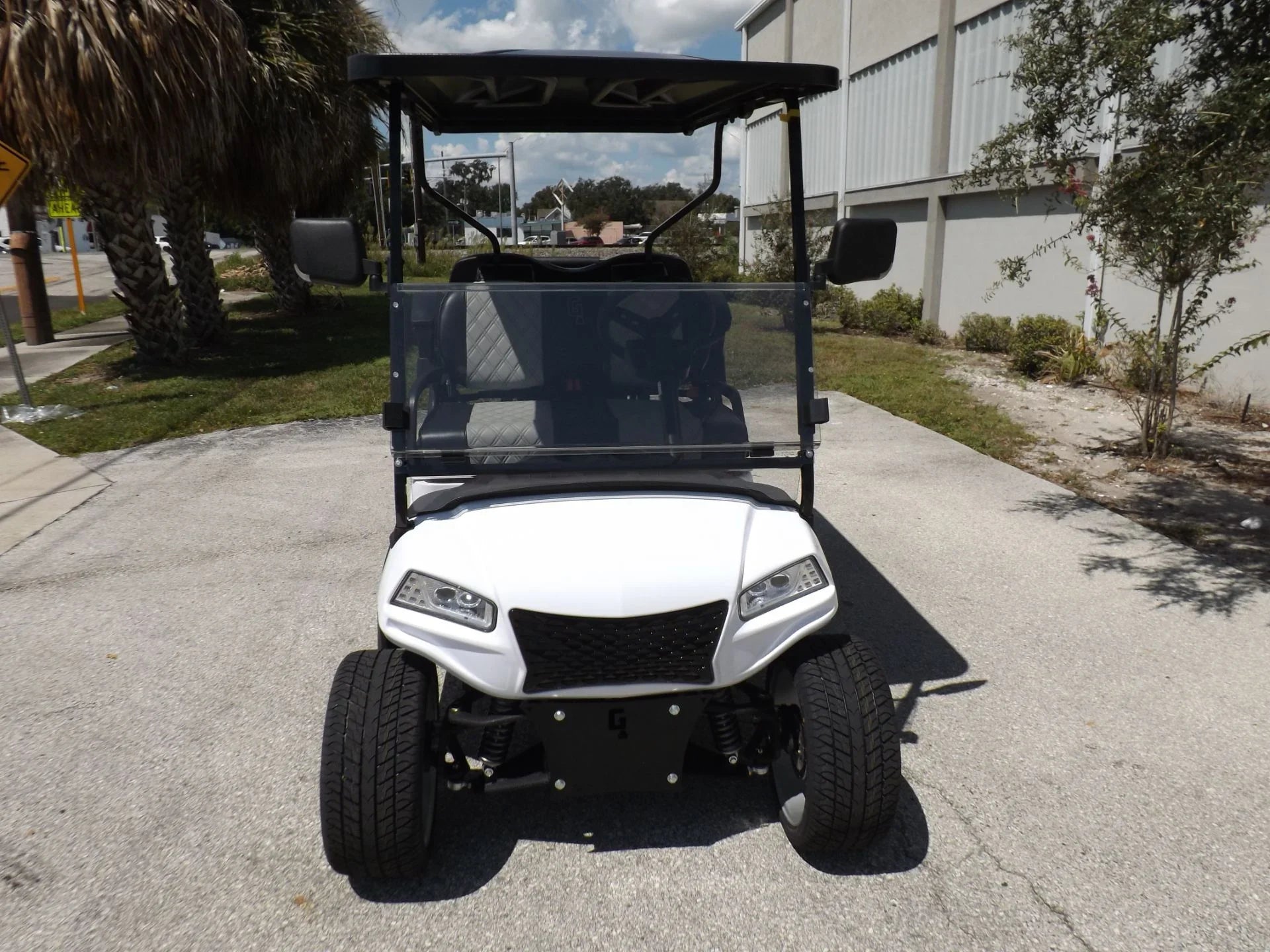 White 2023 HONOR LSV 2+2 G1 Lifted Lithium Golf Cart for Sale