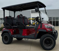 Red 2025 Epic E40FX Golf Cart for Sale