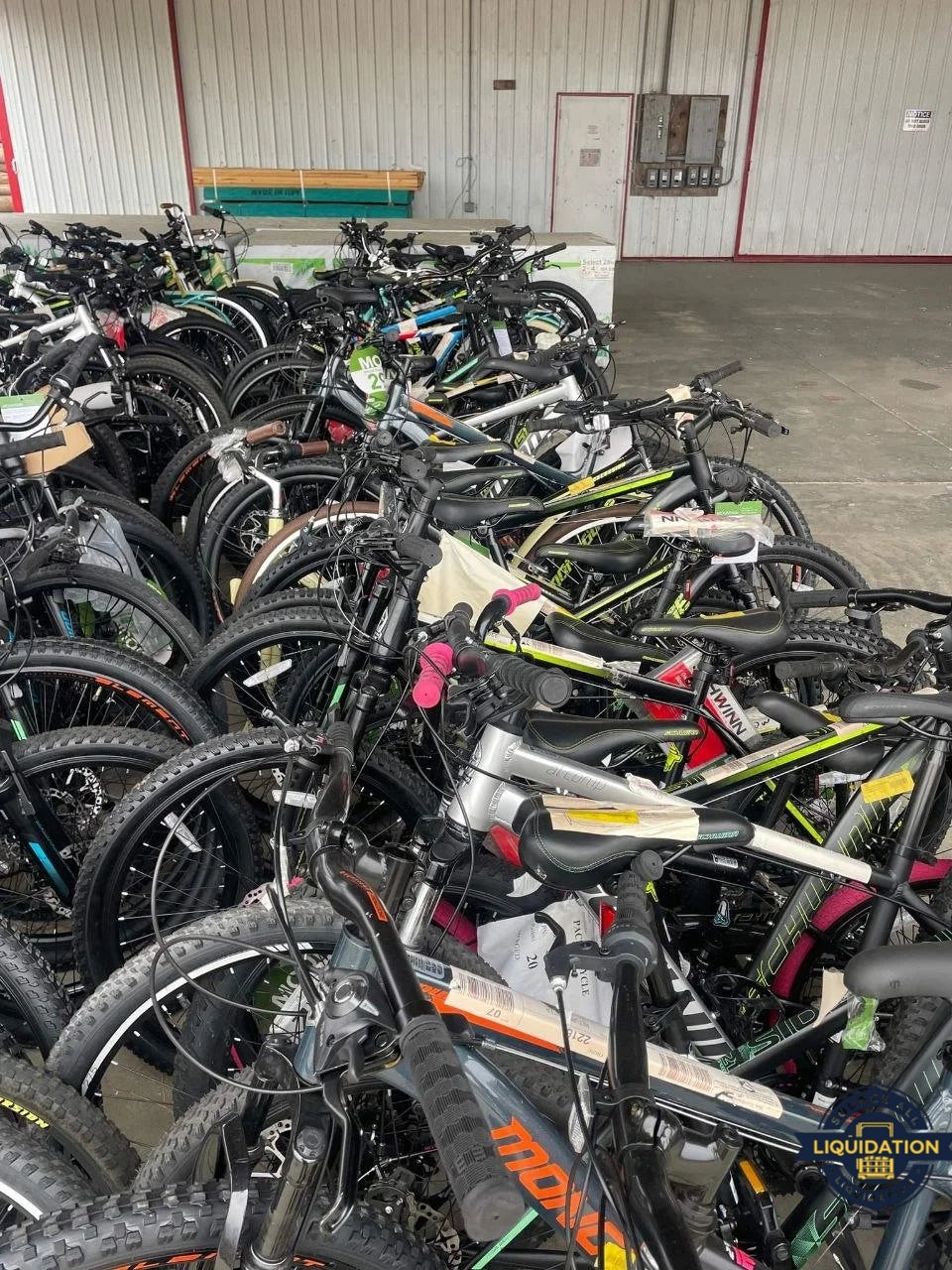 Mixed New Bicycle Pallets