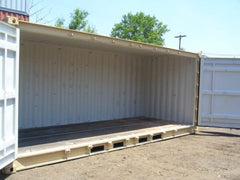 20ft Used High Cube Open Side Container