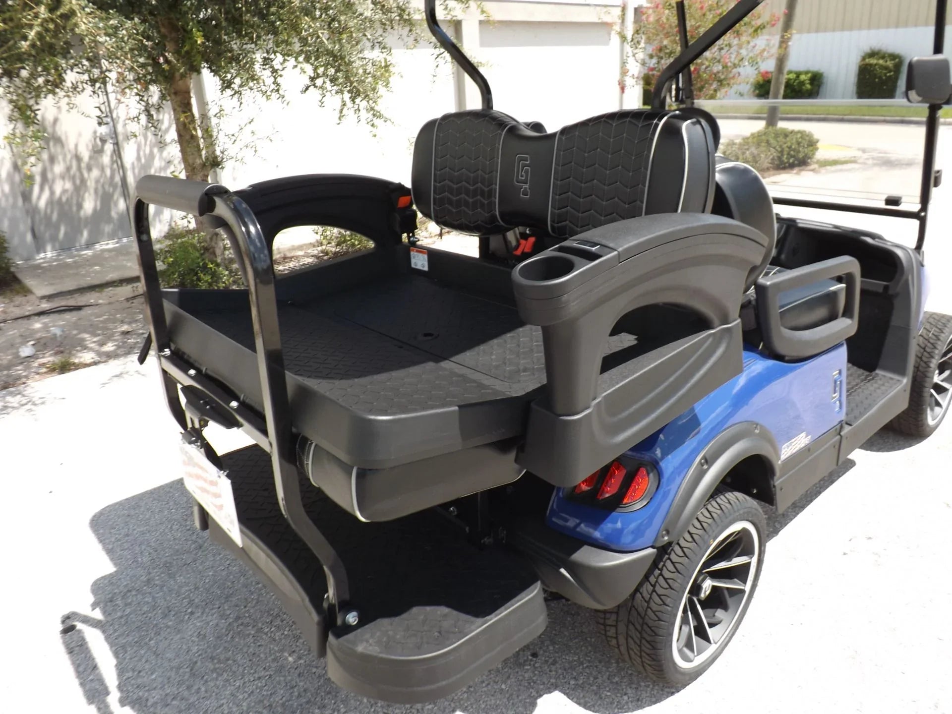 Blue 2023 HONOR LSV 2+2 G1 Lifted Lithium Golf Cart for Sale