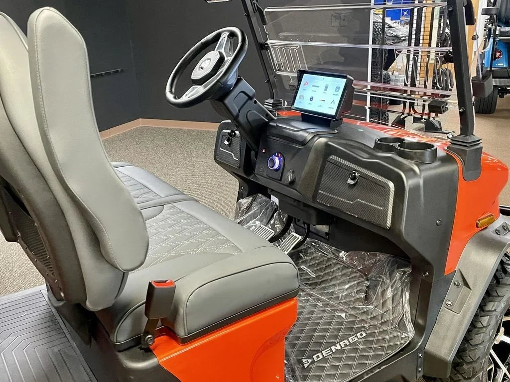 2026 EV Rover XL Denago Golf Cart for Sale (Orange)