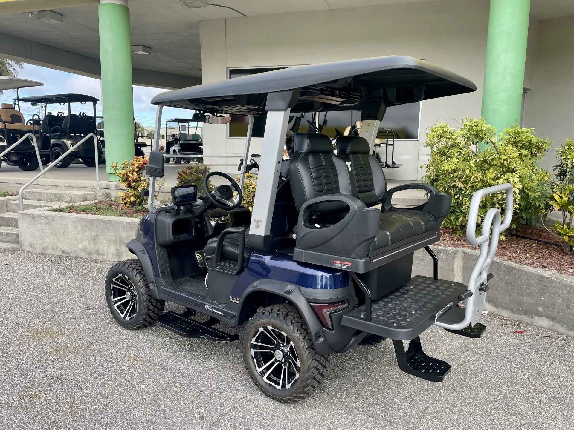 2026 Tara Explorer 2+2 Golf Cart for Sale (Mediterranean Blue)