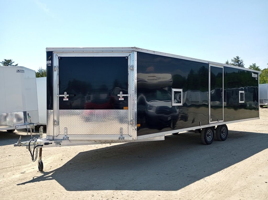Mission Trailers 101×22 Aluminum 4-Place Drive In/Out Deckover w/Galvanized Package
