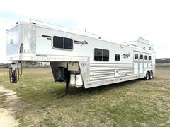 2011 Platinum Coach 4 Horse 15 SW Rear Load Horse Trailer