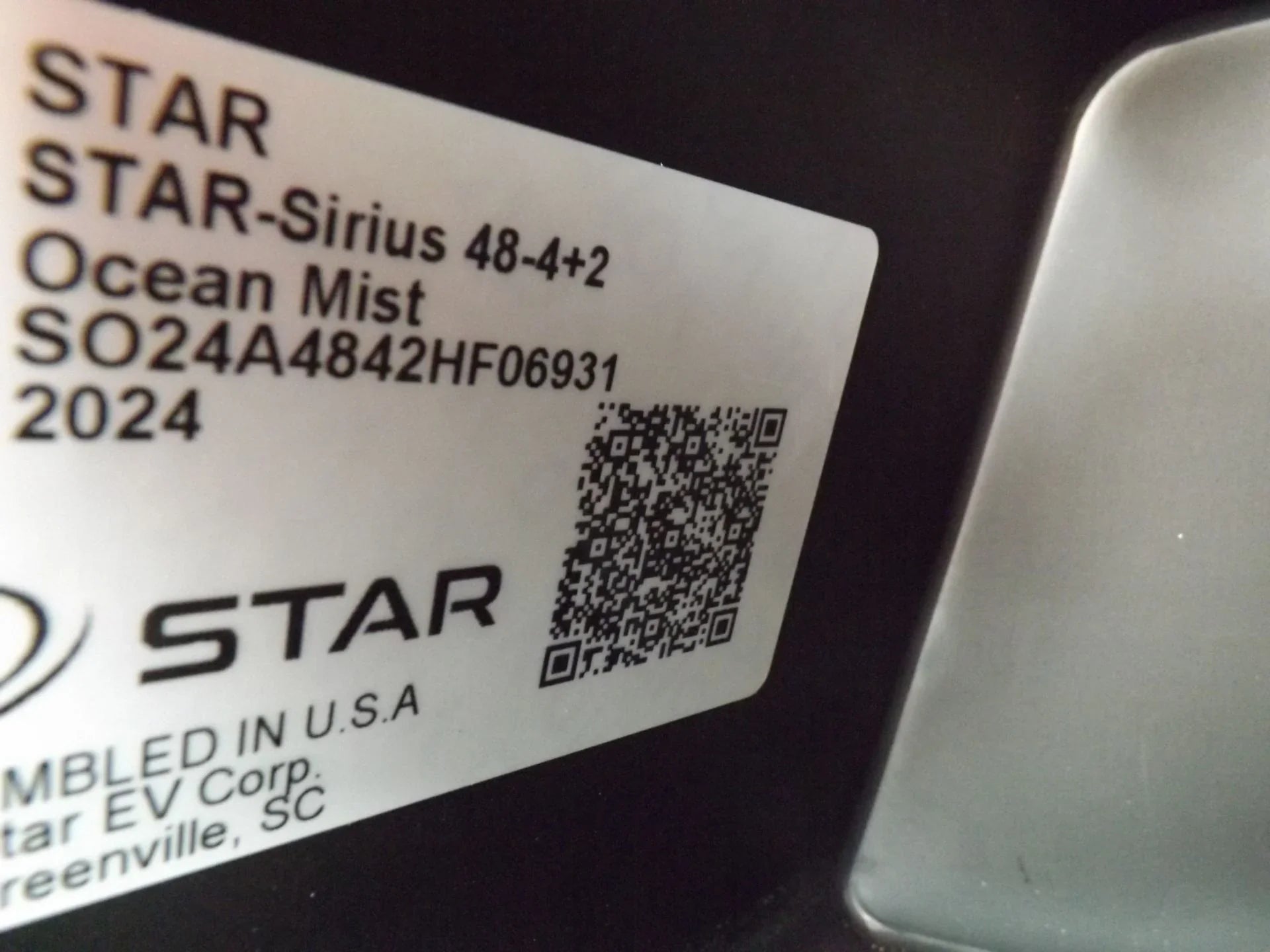 2024 Star EV SIRIUS 4+2 Lithium Golf Cart for Sale