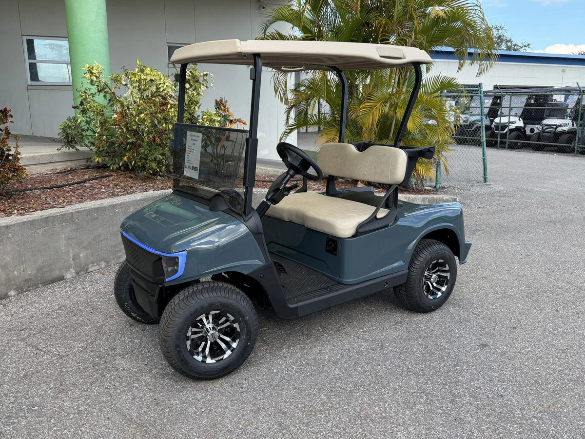 2020 E-Z-GO RXV Elite Lithium APEX Golf Cart for Sale (Storm Blue)