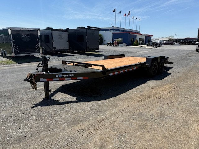 BWise 7 x 20 Heavy Duty Equipment Trailer – 8K Axles