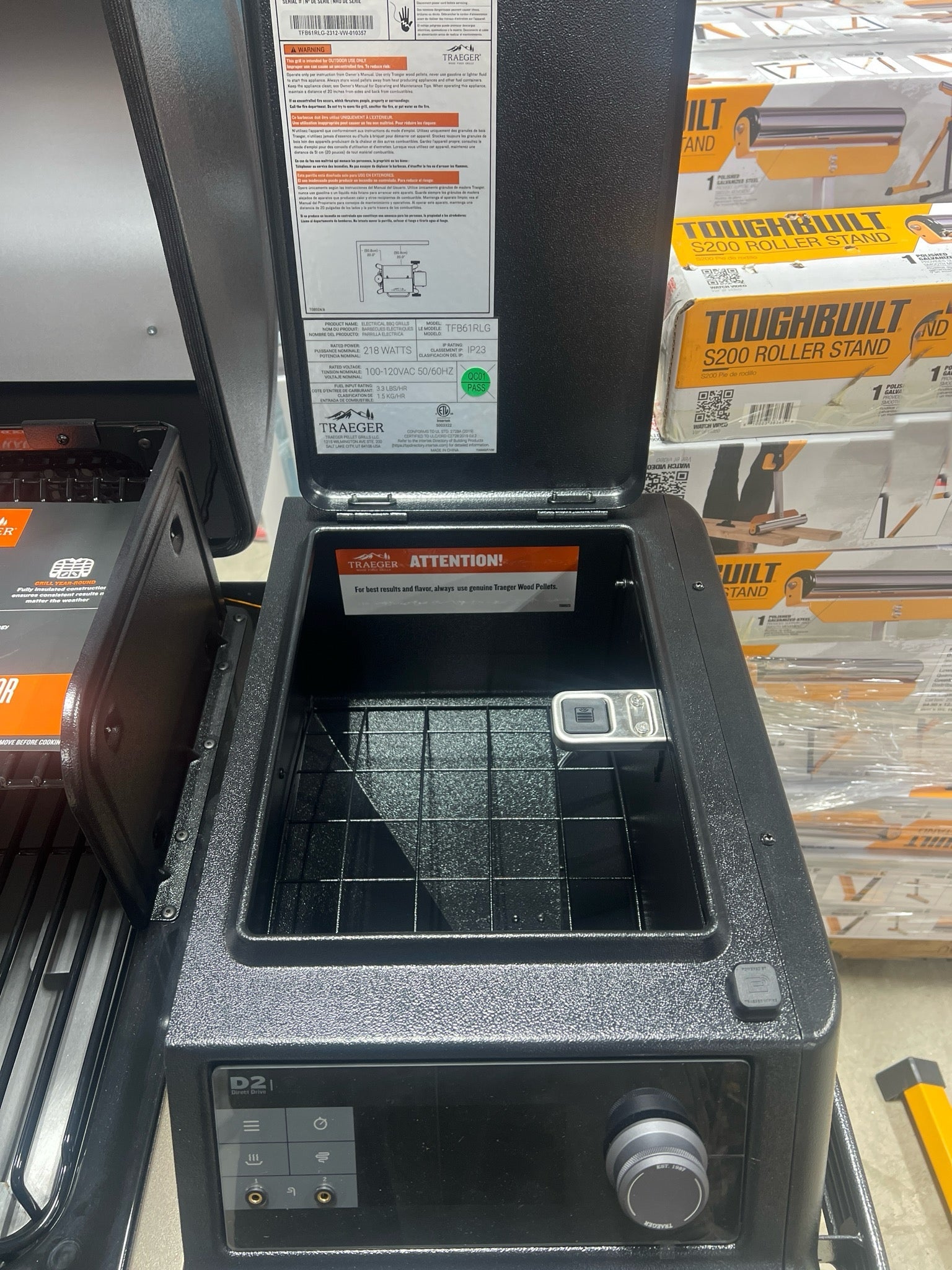 Wood cooker