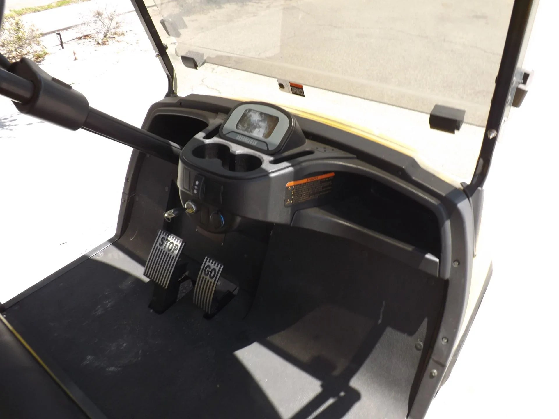Yellow 2022 Advanced EV AEV 2 Golf Cart for Sale