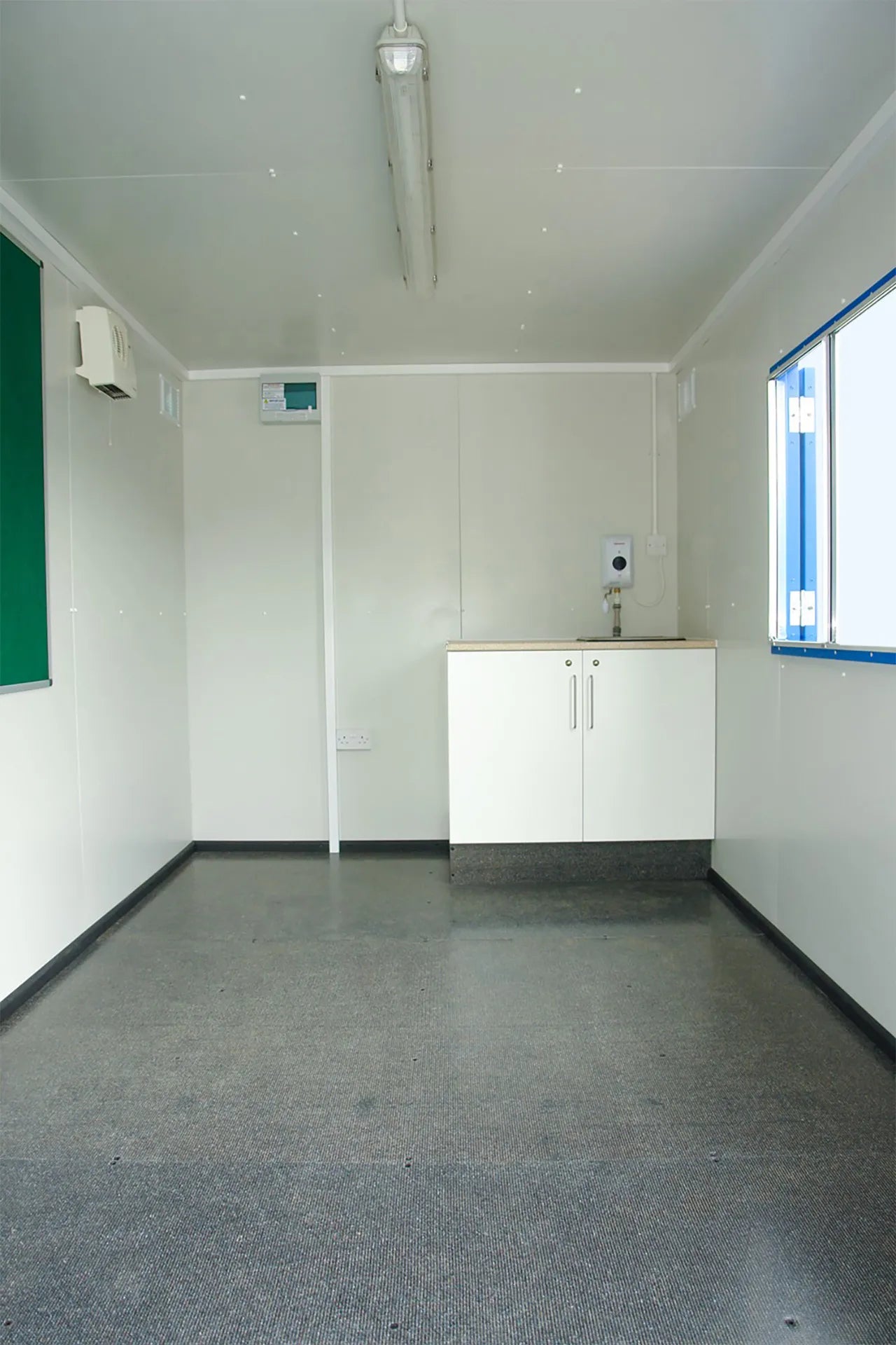 12Ft x 7Ft 6in Steel Mobile Anti-Vandal Office Cabin