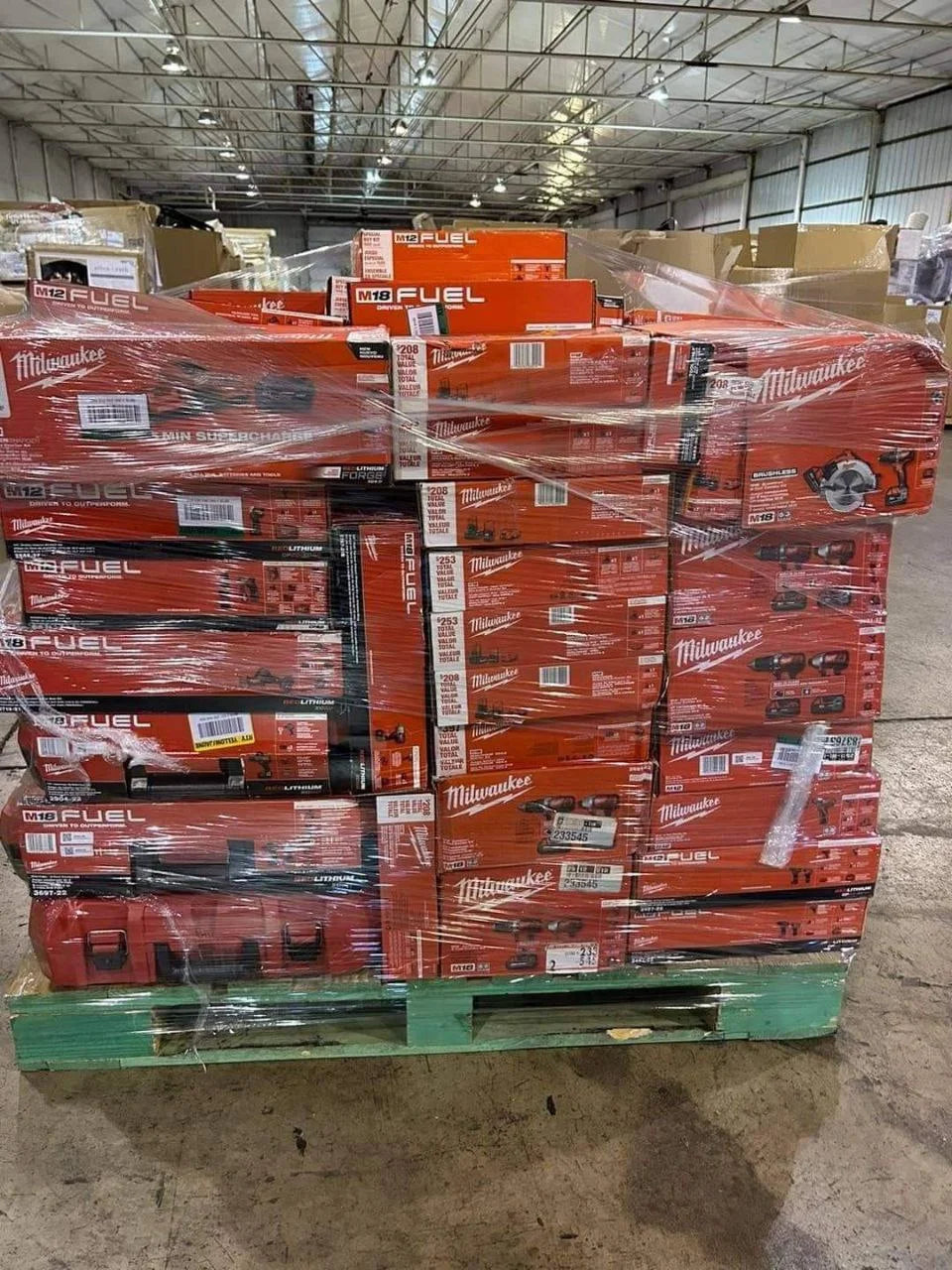 Milwaukee Tool Pallets
