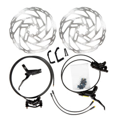 Eunorau | TEKTRO 4 Pistons Hydraulic Brake Set with 203MM Disc Brake Rotor | HYDRAULIC4P-TEKTRO
