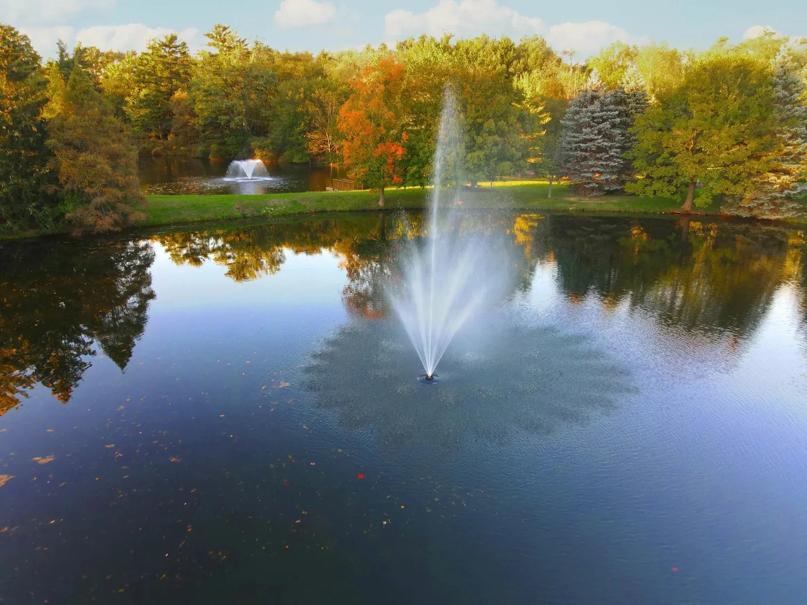 Scott Aerator | Amherst Display Fountain for Small, Medium, Large, and Commercial Ponds