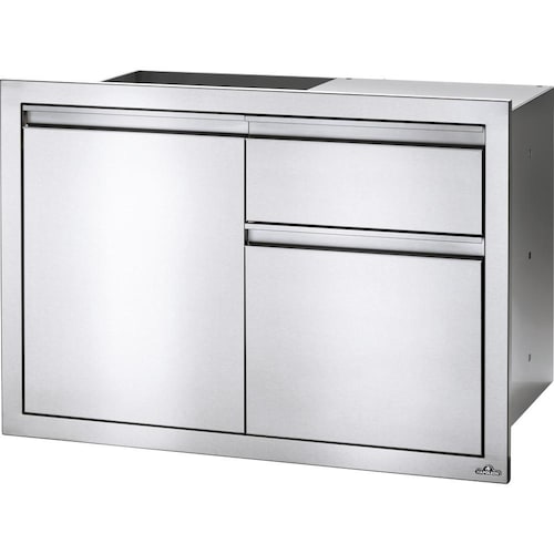 Napoleon | 36 Inch Single Door & Waste Bin Drawer w/ Paper Towel Holder- BI-3624-1D1W