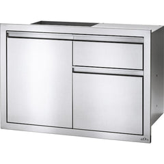 Napoleon | 36 Inch Single Door & Waste Bin Drawer w/ Paper Towel Holder- BI-3624-1D1W
