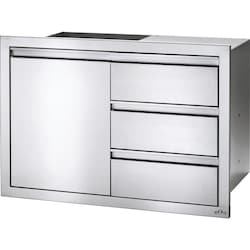 Napoleon | 36 Inch Single Door & Triple Drawer | BI-3624-1D3DR