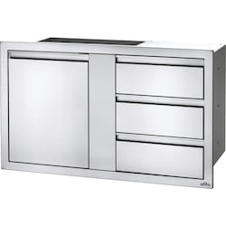 Napoleon | 42 Inch Single Door & Triple Drawer | BI-4224-1D3DR