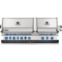 Napoleon | Prestige PRO 825 5-Burner Built-in Natural Gas Grill w/ Rotisserie & Power Burner- BIPRO825RBINSS-3