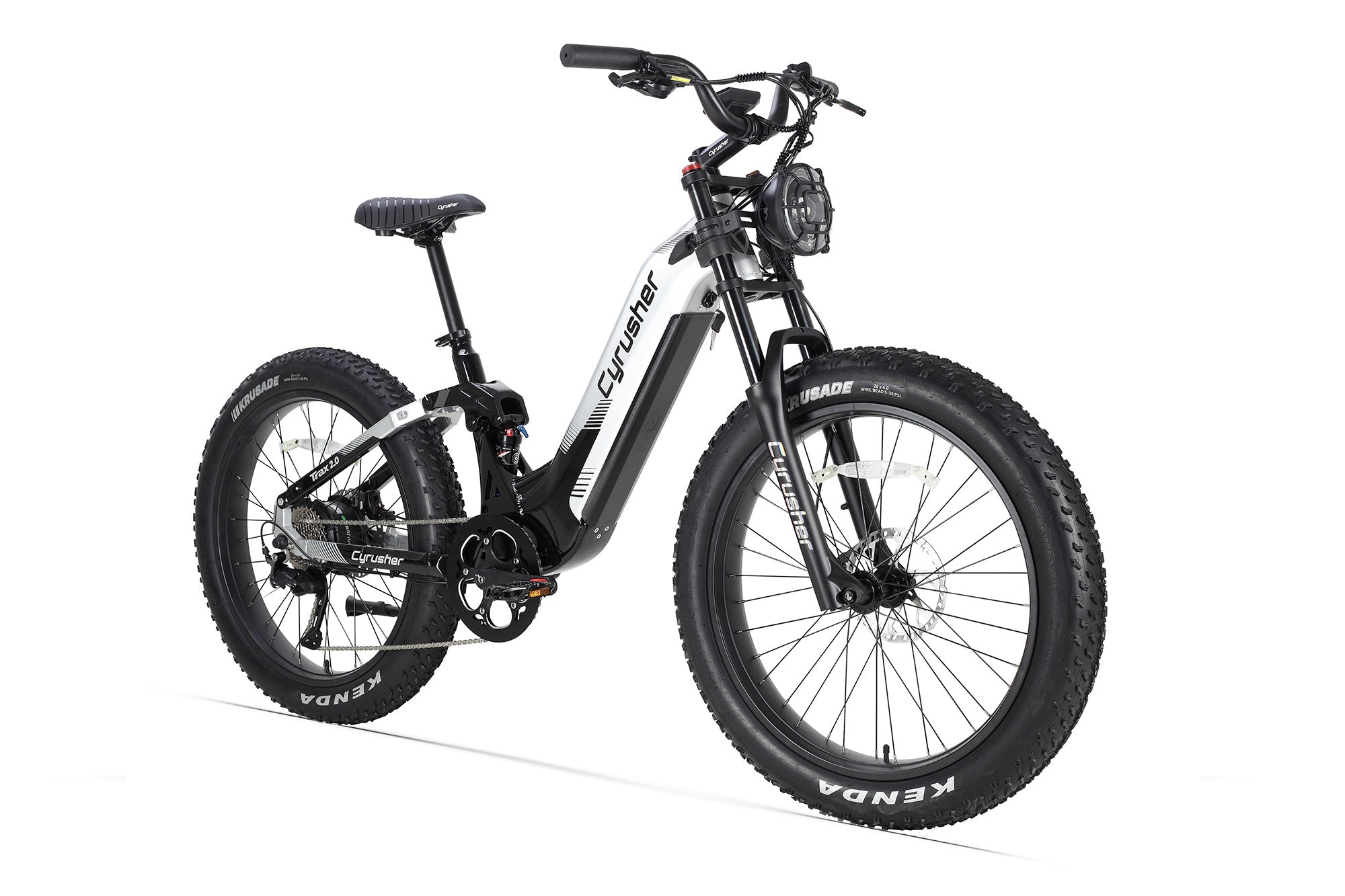 Cyrusher | Trax 2.0 Full Suspension Fat Tire E-Bike