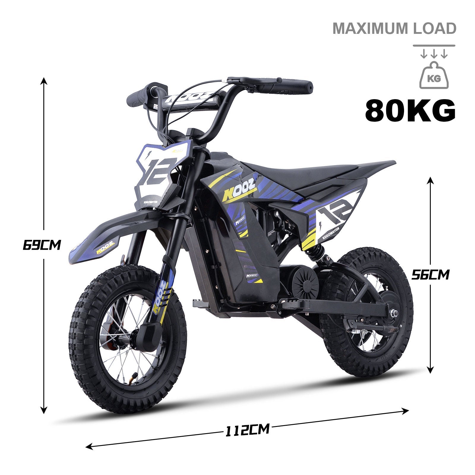 MotoTec | 36v 300w Electric Dirt Bike | HP122E