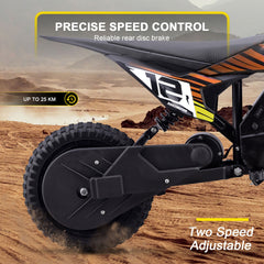 MotoTec | 36v 300w Electric Dirt Bike Orange | HP122E