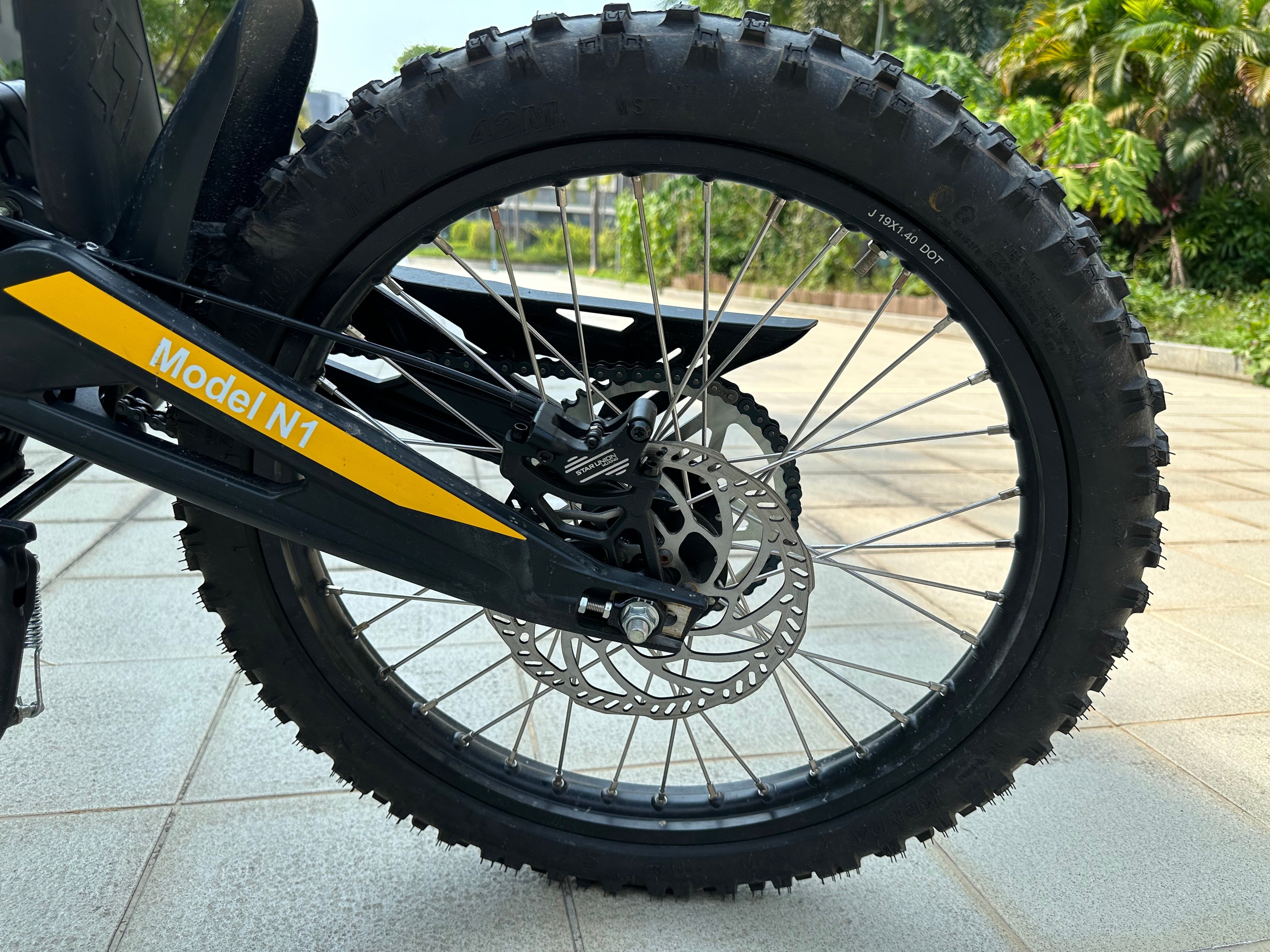 Freego | Natkie N1 All-Terrain Electric Motorcycle | 50 mph