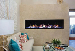 American Hearth | Boulevard Linear Gas Fireplace 72 in | DVLL72BP90N