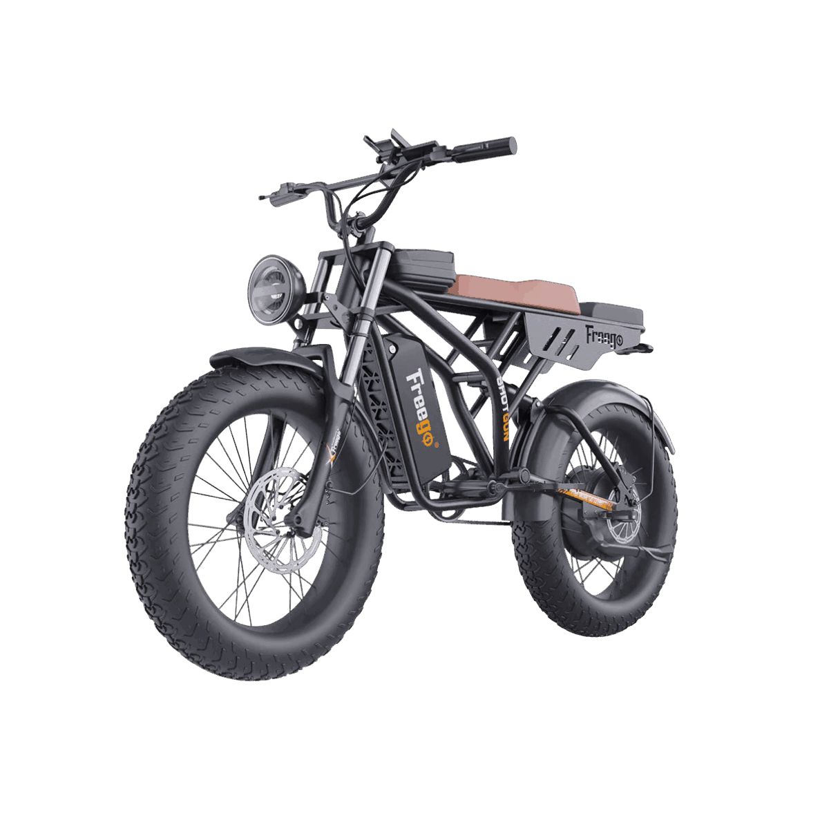 Freego | Shotgun Prime F2 Pro Cargo E-Bike | 1500W - F2 Pro(48V 22.5AH) With Rear Cargo Rack