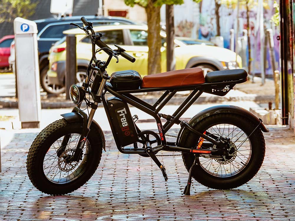 Freego | Shotgun Prime F2 Pro Cargo E-Bike | 1500W - F2 Pro(48V 22.5AH) With Rear Cargo Rack