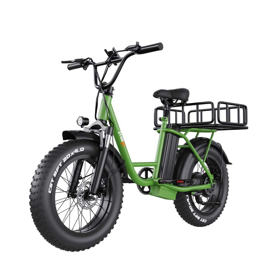 Freego | FB-20X Cargo E-Bike | 750W, 20x4 Fat Tire - 25Ah Battery Standard Version