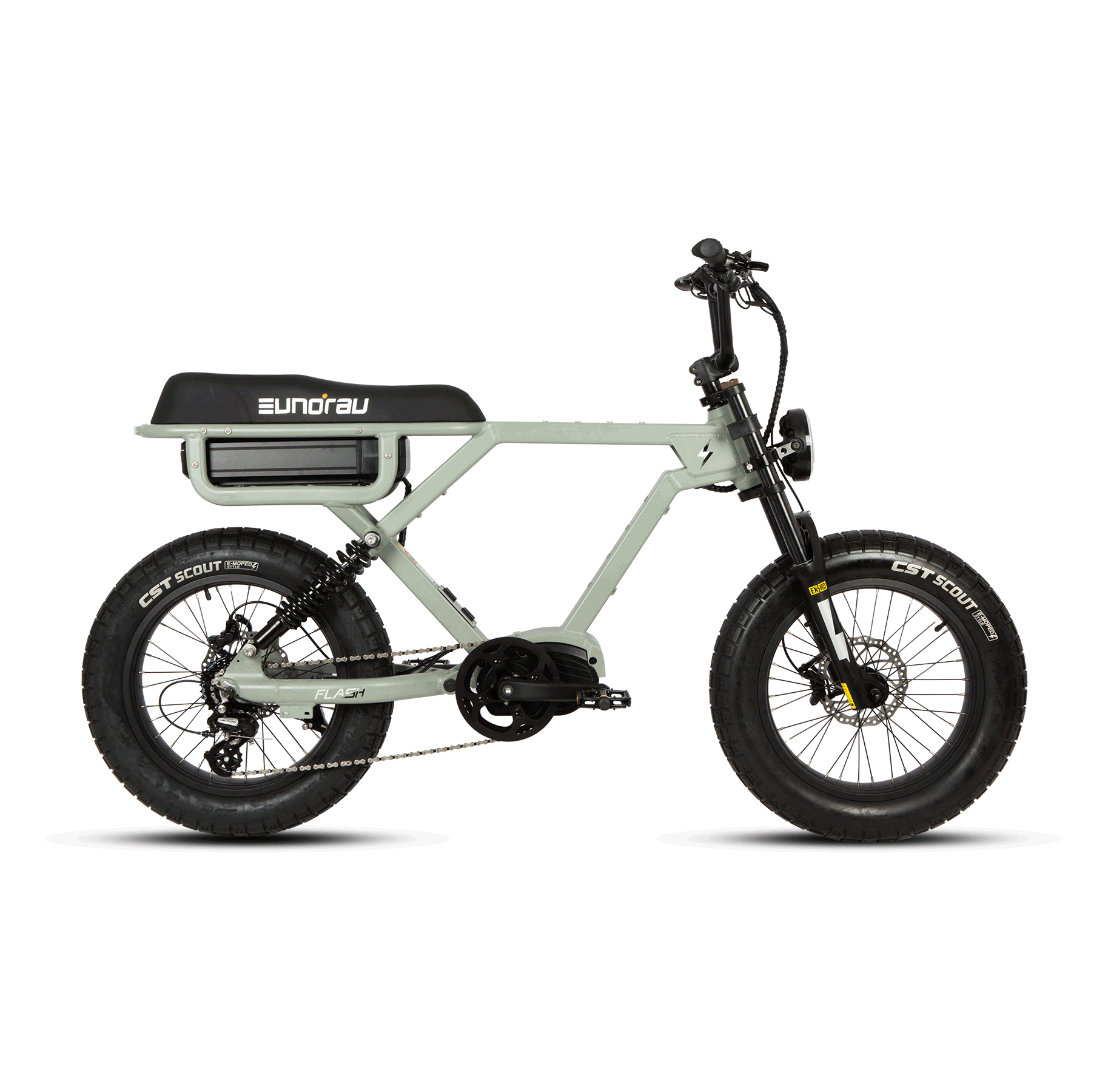 Eunorau | Flash | FLSHLT2019GB2US - Moon Black Mid-drive