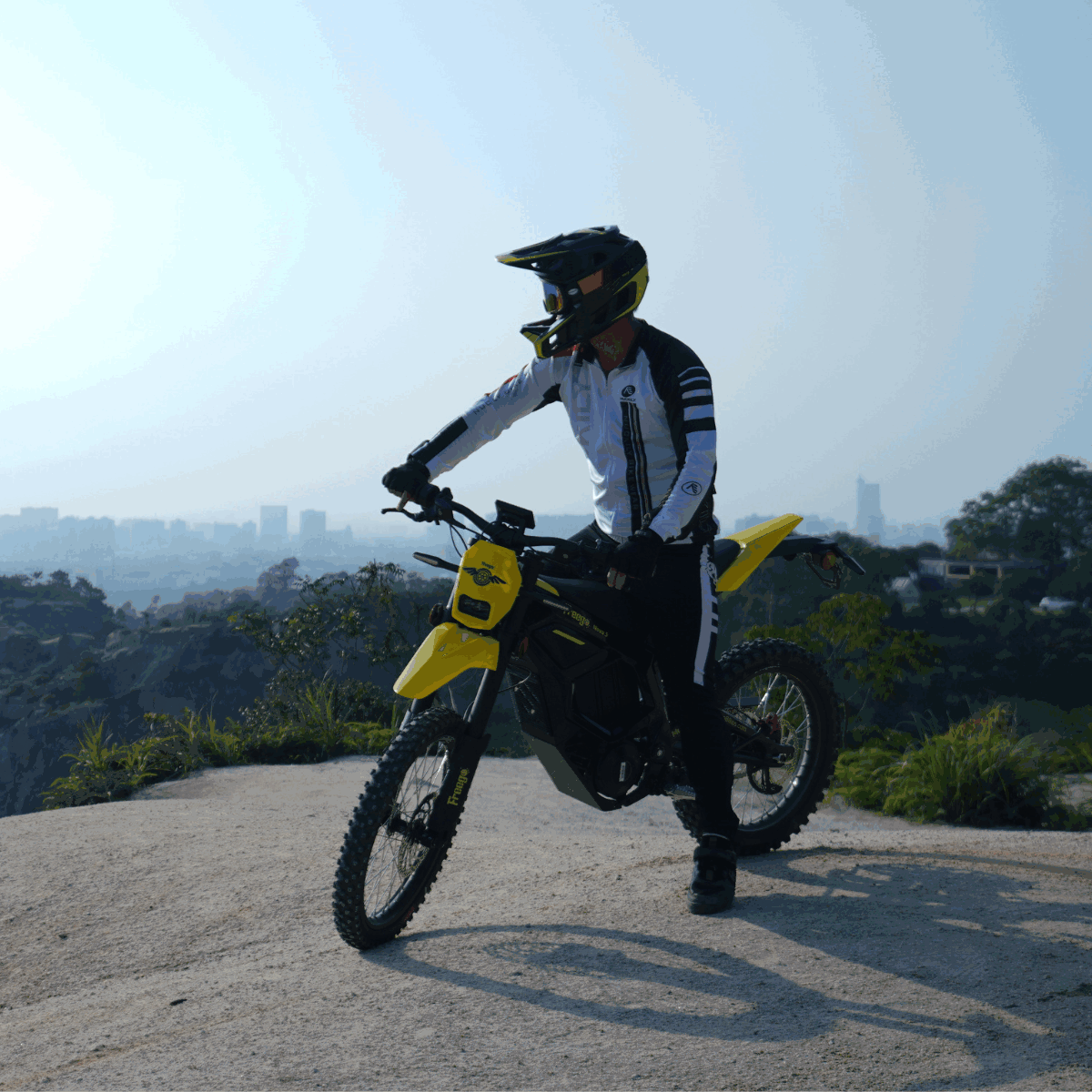 Freego | Nova 5 Mid-Drive Electric Dirt Bike | 8000W Peak - Nova 5 Yellow