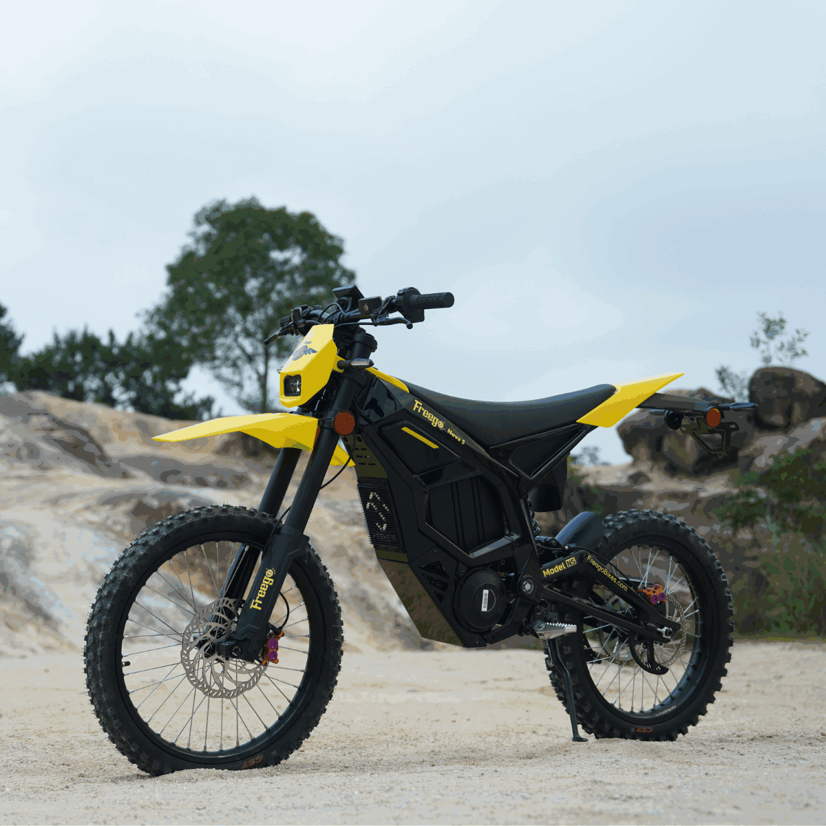 Freego | Nova 5 Mid-Drive Electric Dirt Bike | 8000W Peak - Nova 5 Black