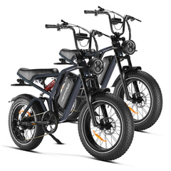 HappyRun | G60 Pro Moped-Style Electric Bike 1000W Fat Tire Off-Road
